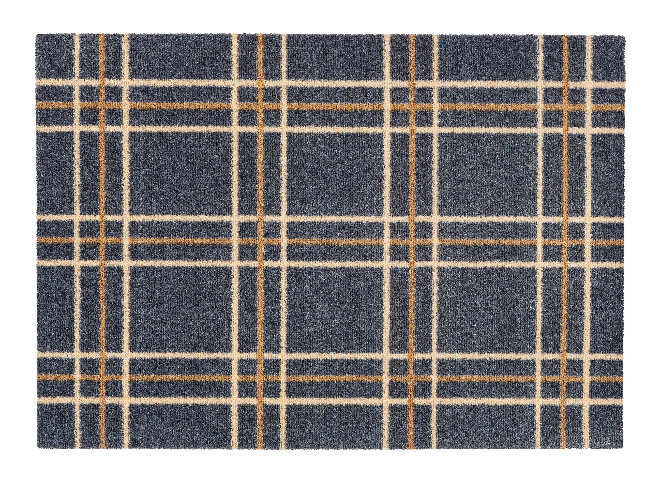 OTIRAČ ZA OBUĆU 50/70 cm   - siva/tamnonarandžasta, Osnovno, tekstil (50/70cm)