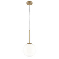 PENDELLEUCHTE Modern 20/40 cm   - Goldfarben/Weiß, Trend, Glas/Metall (20/40cm) - MAYTONI