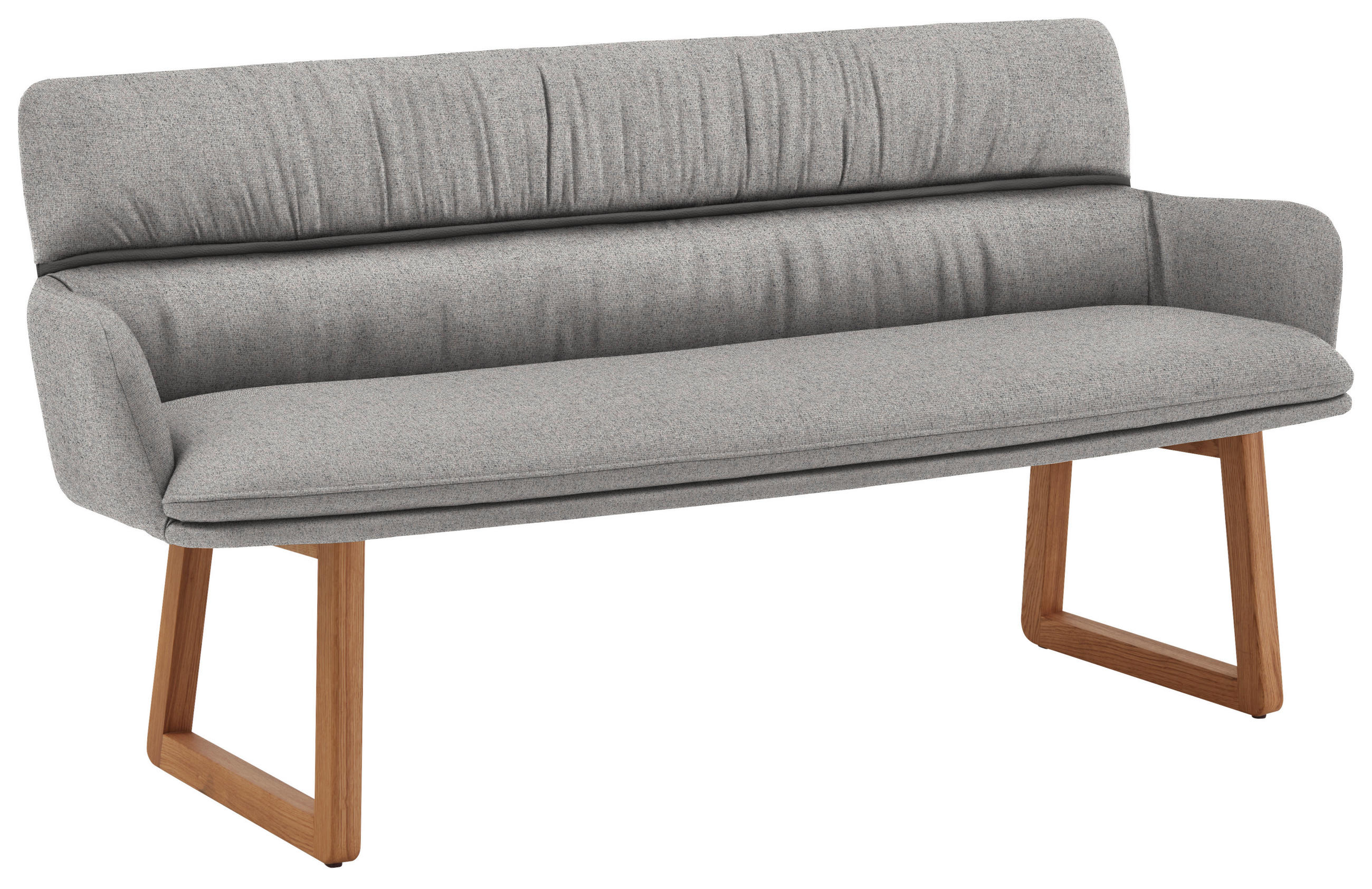 Valdera Sitzbank Grau 200x86x68 cm