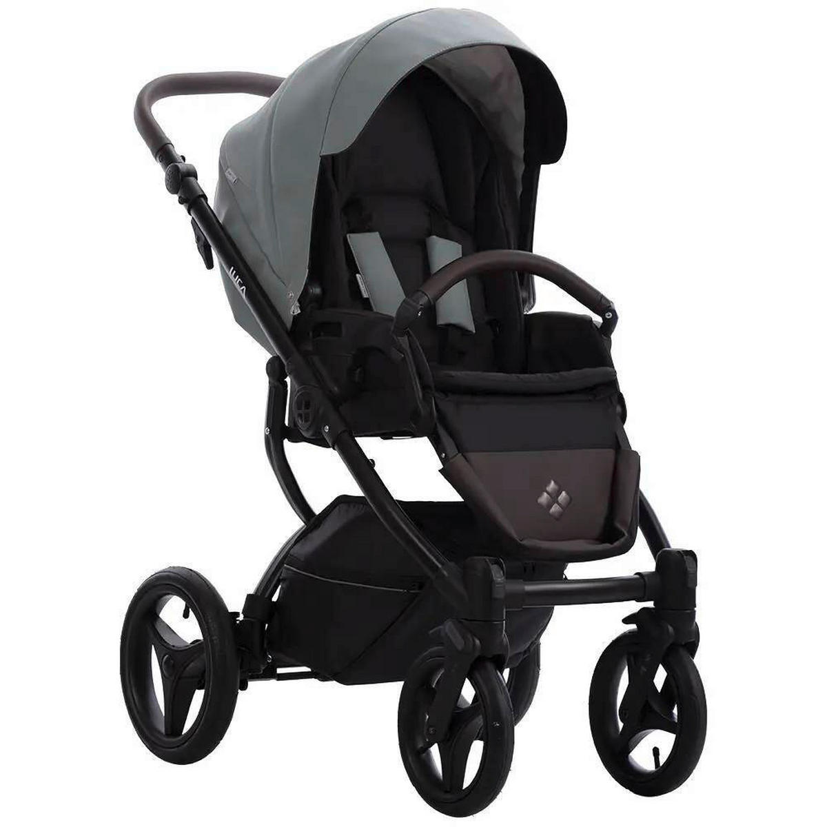 DJEČJA KOLICA  Luca Pro  - mint siva, Basics, tekstil/metal (50/90/50cm) - BEBETTO