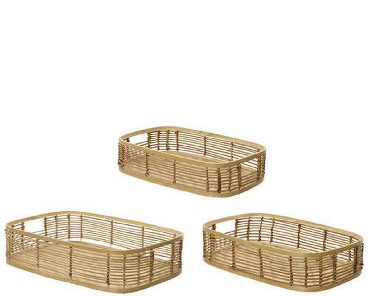 DEKOTABLETT   40/40/9,5 cm   - Beigebraun, Trend (40/40/9,5cm) - Ambia Home