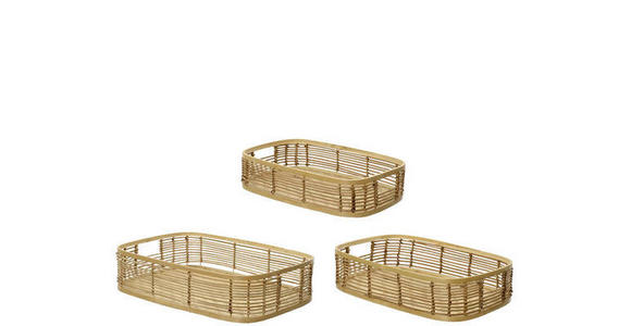 DEKOTABLETT   48,50/48,50/11,50 cm   - Beigebraun, Trend (48,50/48,50/11,50cm) - Ambia Home