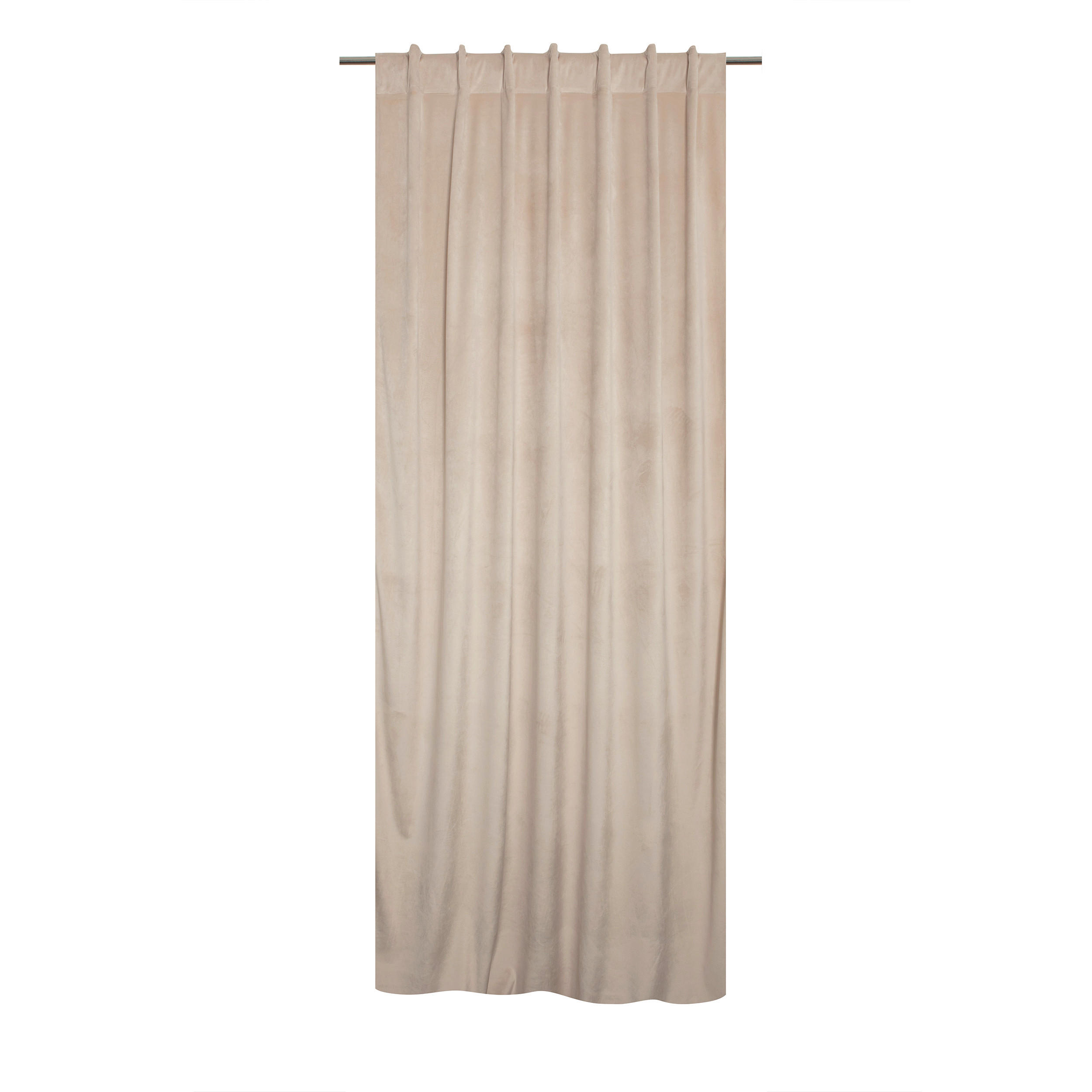 FERTIGVORHANG blickdicht  - Beige, Basics, Textil (135/280cm)
