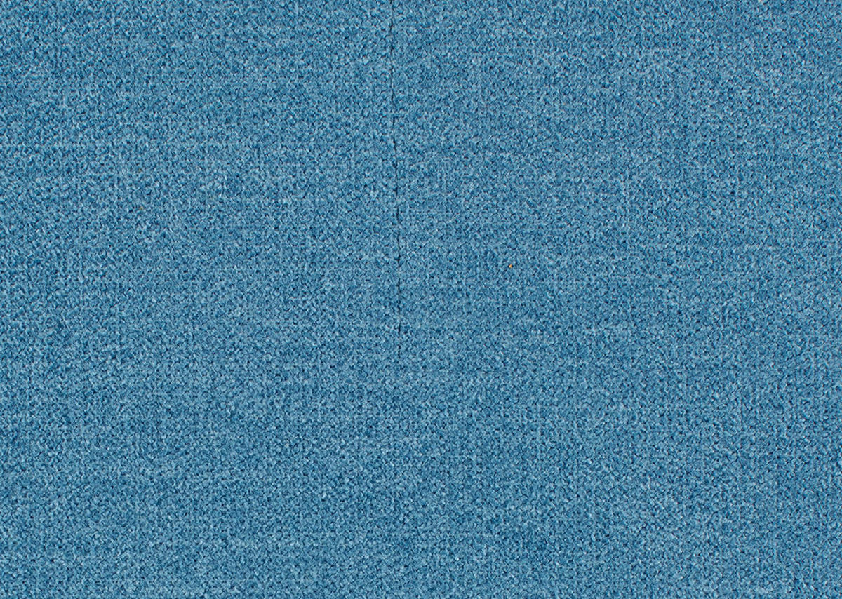 RÉCAMIERE in Flachgewebe Blau  - Blau/Eichefarben, Modern, Holz/Textil (205/74/94cm) - Bali