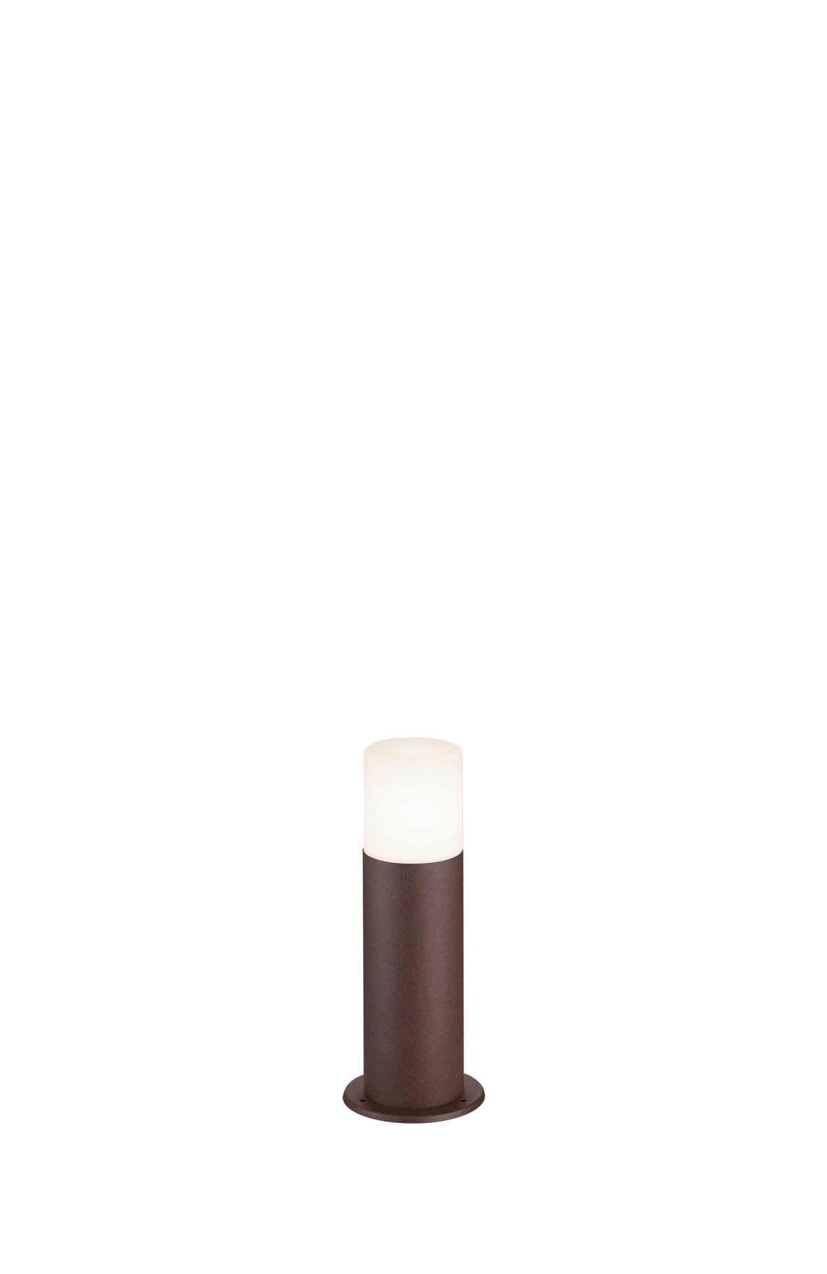 VÄGLAMPA - vit/rostfärgad, Design, metall/plast (12/30cm) - Trio Leuchten