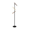 LED-STEHLEUCHTE 23/150 cm    - Beige/Multicolor, Design, Metall (23/150cm) - Trio Leuchten