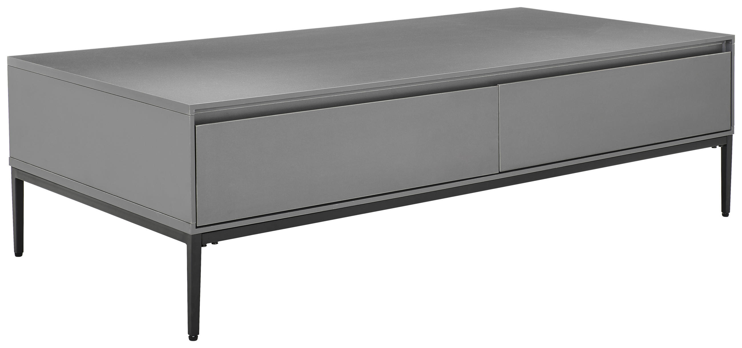 MID.YOU NÍZKA KOMODA, čierna, 140/40/70 cm