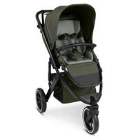 JOGGER Salsa 5 Run  - Schwarz/Olivgrün, Basics, Textil/Metall (65/122/95cm) - ABC Design