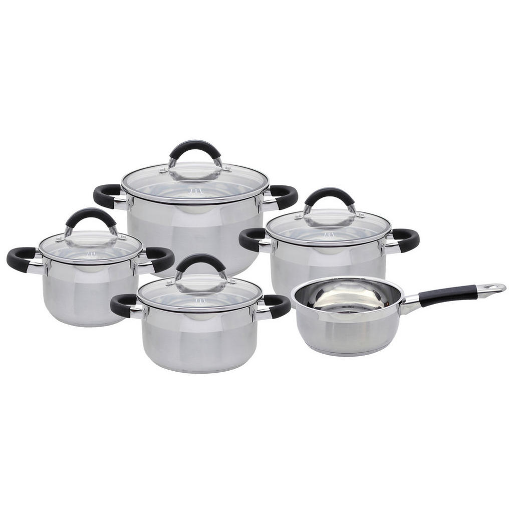 Kochtopfset Oswald 9-tlg. Edelstahl Induktion