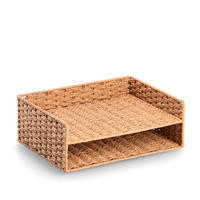 BRIEFABLAGE Metall, Papier Naturfarben  - Naturfarben, Basics, Papier/Metall (32/24/11,5cm) - Zeller Present