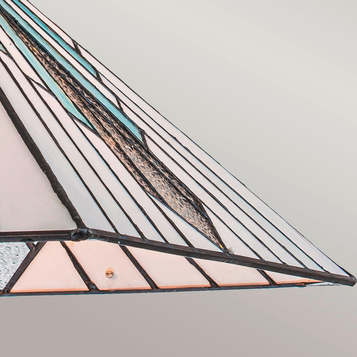 HÄNGELEUCHTE 38/180 cm  - Dunkelbraun/Multicolor, KONVENTIONELL, Glas/Metall (38/180cm) - Elstead Lighting