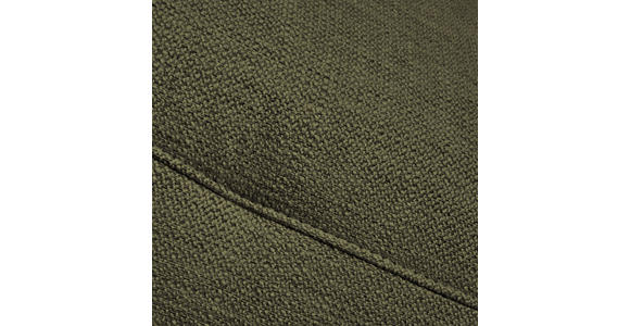 ECKSOFA Olivgrün Struktur - Eichefarben/Schwarz, Design, Holz/Textil (305/163cm) - Novel