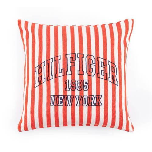 KISSENHÜLLE Summer Stripe 40/40 cm  - Dunkelorange, Basics, Textil (40/40cm) - Tommy Hilfiger