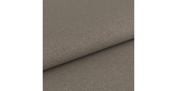 ECKSOFA Taupe Mikrofaser  - Taupe/Chromfarben, Design, Kunststoff/Textil (320/226cm) - Carryhome