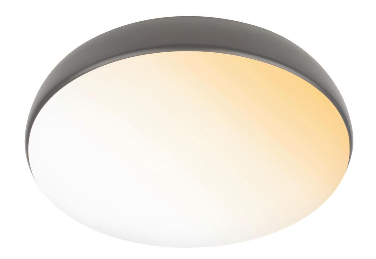 LED PLAFONJERA NIKAN  - antracit, Osnovno, metal/plastika (35/8,5cm)