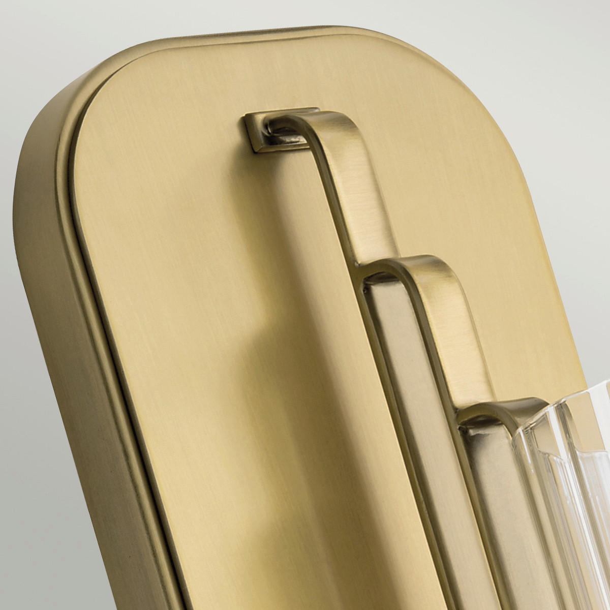 WANDLEUCHTE - Messingfarben, Konventionell, Glas/Metall (33,5/11,5/16cm) - Elstead Lighting