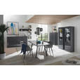 SIDEBOARD 179/89/42 cm  in Anthrazit  - Anthrazit/Schwarz, Design, Glas/Holzwerkstoff (179/89/42cm) - Novel