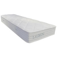 TASCHENFEDERKERNMATRATZE 120/200 cm Höhe ca. 26 cm  - Weiss, Basics, Textil (120/200cm) - Livetastic