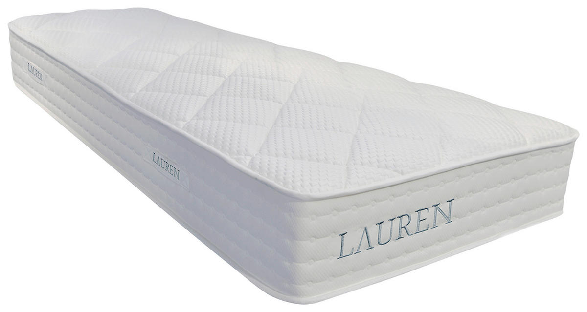 TASCHENFEDERKERNMATRATZE 120/200 cm Höhe ca. 26 cm  - Weiss, Basics, Textil (120/200cm) - Livetastic