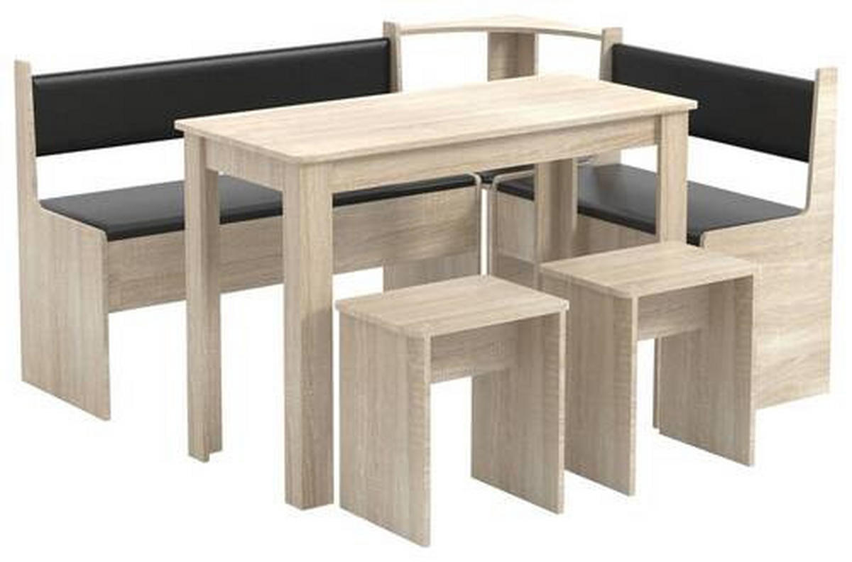 ECKBANKGRUPPE Sonoma Eiche  - Sonoma Eiche, MODERN (153/115cm) - MID.YOU