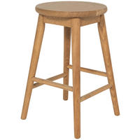 HOCKER Eiche Eichefarben  - Eichefarben, Natur, Holz (30/45/30cm) - Linea Natura