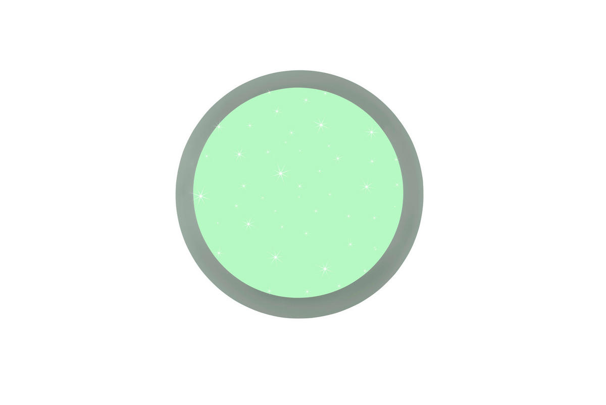 LED-TAKLAMPA 48/10,2 cm  - vit, Basics, plast (48/10,2cm) - Trio Leuchten