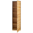 AKTENSCHRANK 55/197/40 cm  - Eichefarben/Anthrazit, Natur, Holz/Holzwerkstoff (55/197/40cm) - Linea Natura