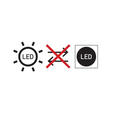LED-DECKENLEUCHTE 55/45/7,5 cm    - Schwarz, LIFESTYLE, Kunststoff/Metall (55/45/7,5cm) - Novel