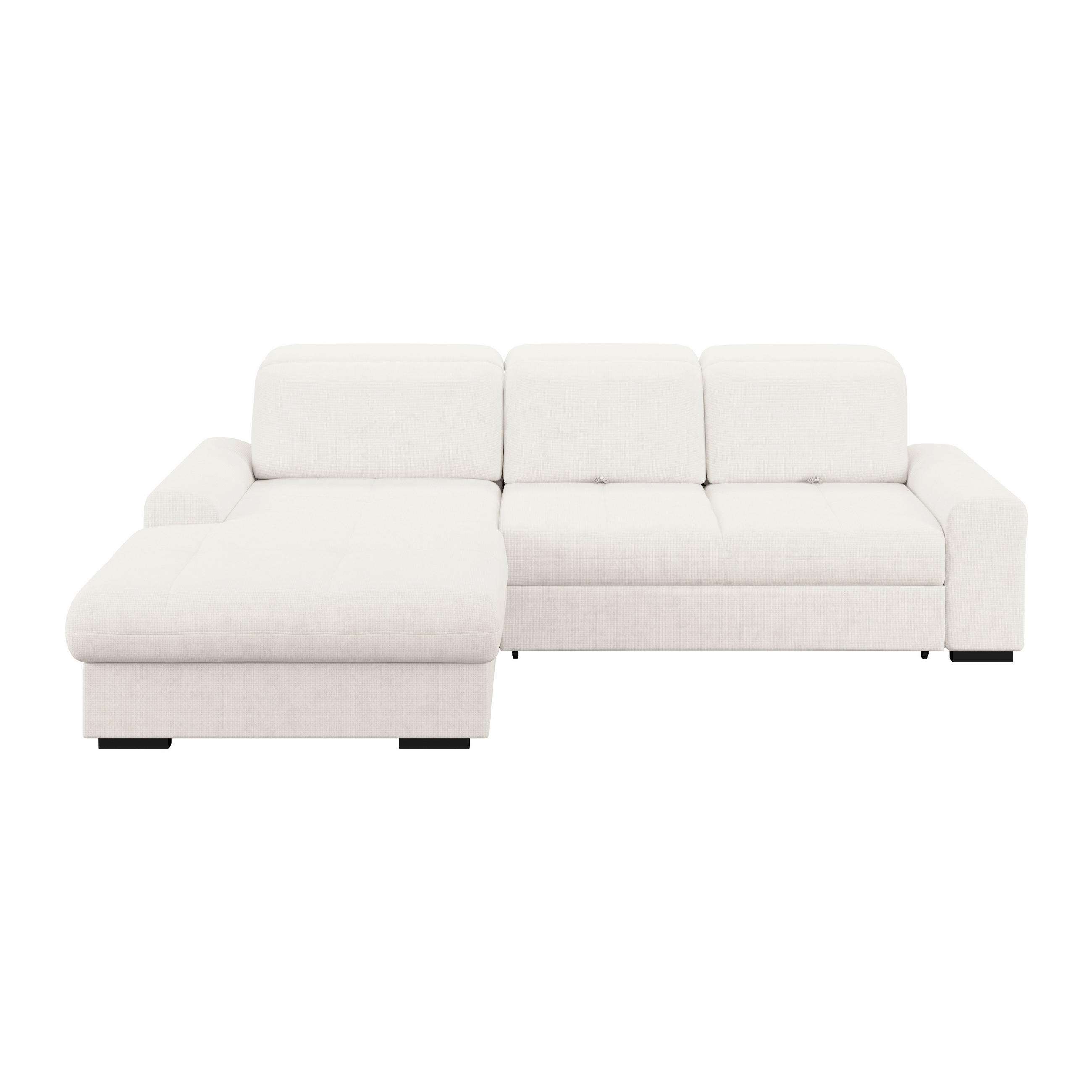 Mid.you Ecksofa Creme 286x203 cm