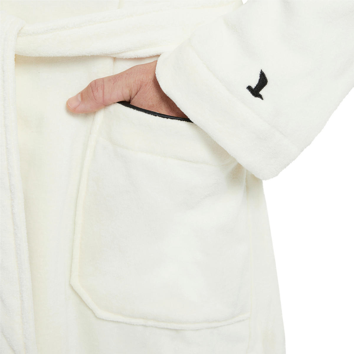 BADEMANTEL M Unisex  - Elfenbein, Basics, Textil (Mnull) - Moeve