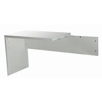 PRISTAVNA PISALNA MIZA leseni material bela  - bela, Design, leseni material (100/72/60cm) - Xora