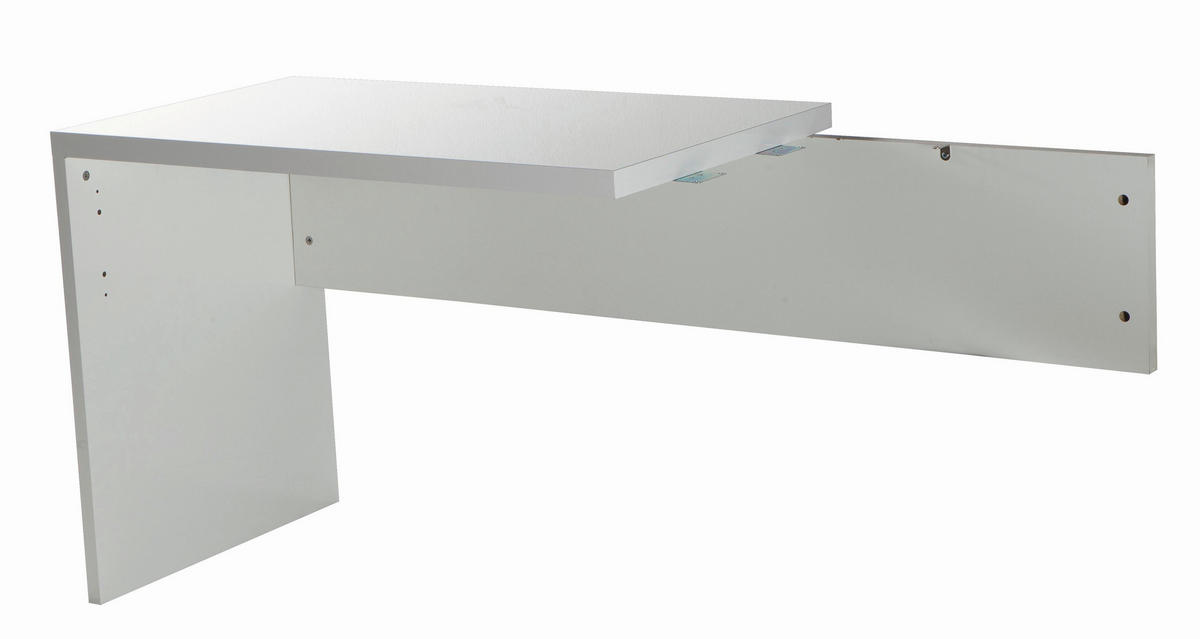 PRISTAVNA PISALNA MIZA leseni material bela  - bela, Design, leseni material (100/72/60cm) - Xora