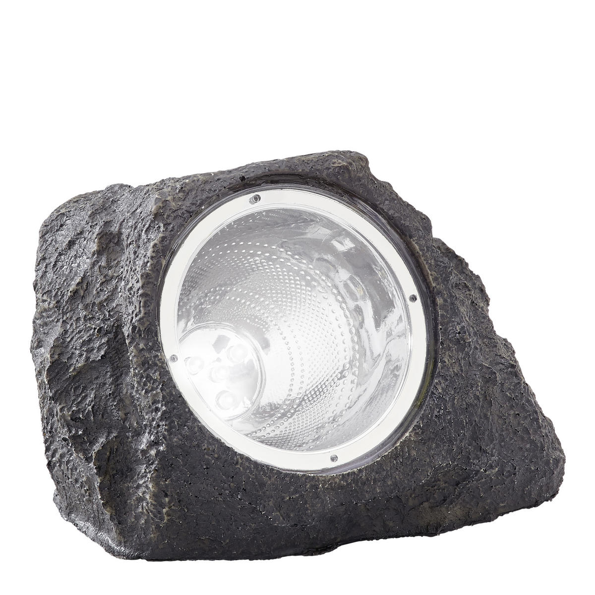 LAMPĂ SOLARĂ  - alb/gri, Basics, plastic (15/12,5/10,5cm) - Ambia Garden