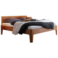 BETT 120/200 cm  Cognac   - Cognac, Design, Holz (120/200cm) - Hasena