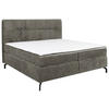 BOXSPRINGBETT 160/200 cm  in Grau  - Schwarz/Grau, Design, Textil/Metall (160/200cm) - Esposa