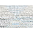 FLACHWEBETEPPICH 200/290 cm Amalfi  - Blau/Hellblau, Trend, Textil (200/290cm) - Novel