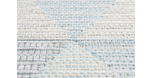 FLACHWEBETEPPICH 160/230 cm Amalfi  - Blau/Hellblau, Trend, Textil (160/230cm) - Novel