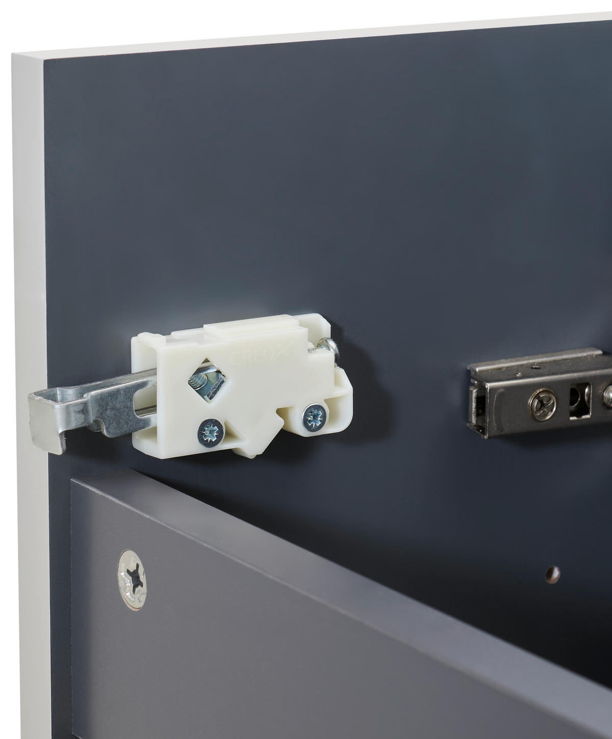 BADEZIMMER 3-teilig  in  - Kaschmir/Weiß Hochglanz, MODERN, Keramik/Holzwerkstoff (60/140/22cm) - MID.YOU