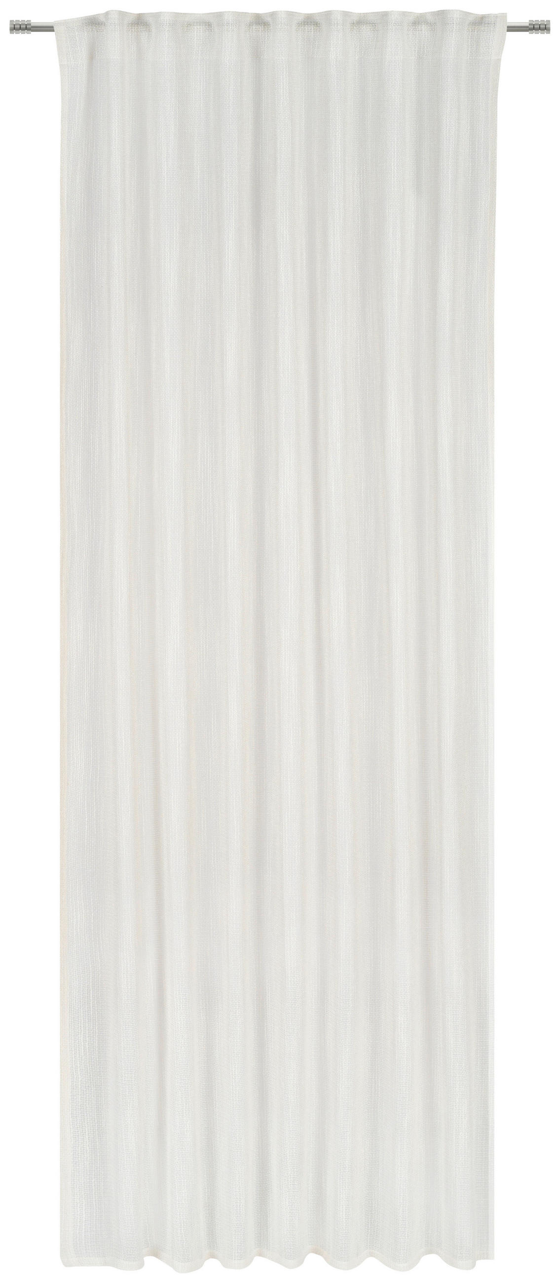 FERTIGVORHANG  halbtransparent   140/260 cm  - Creme, Trend, Textil (140/260cm) - Dieter Knoll
