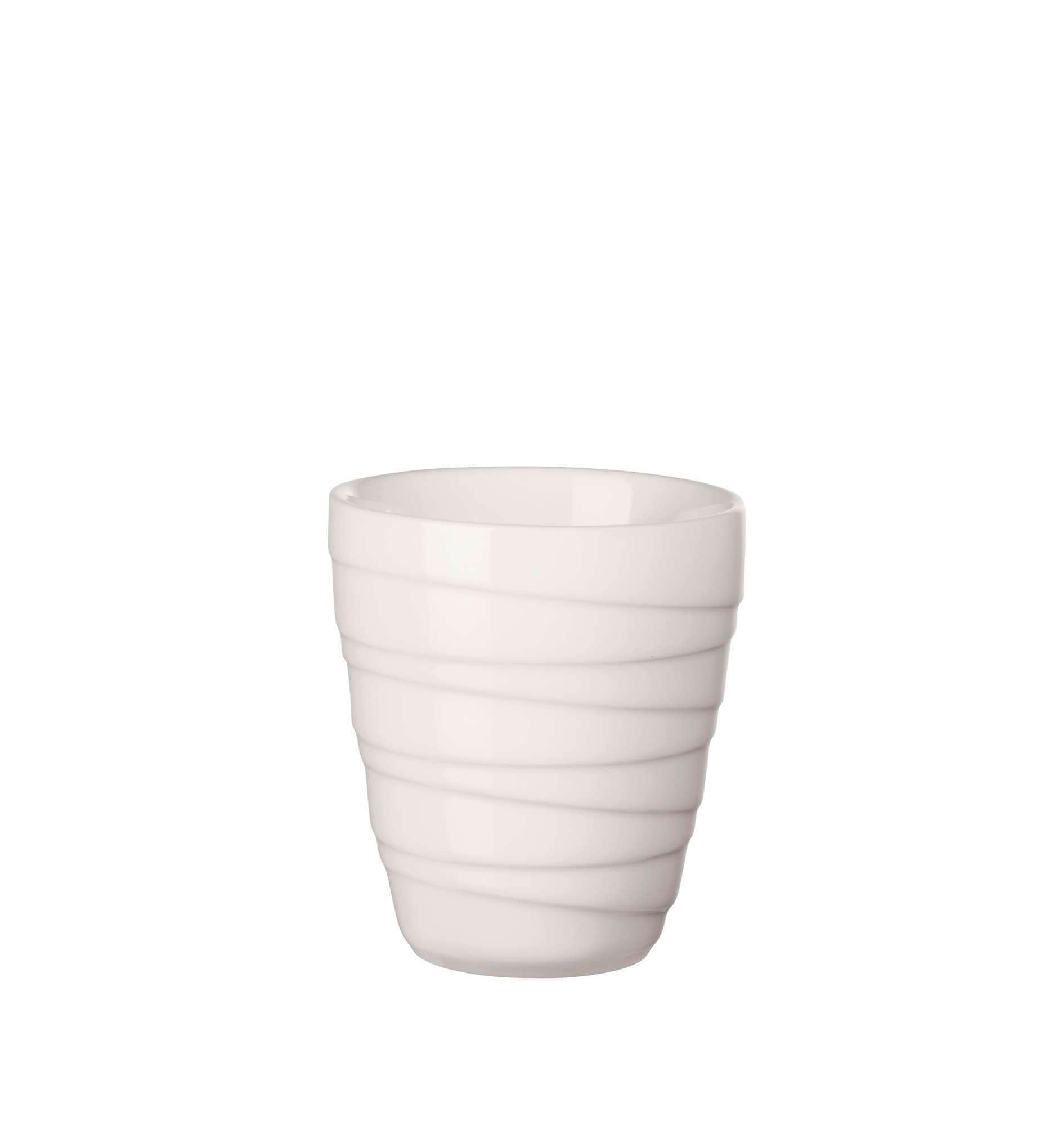 BECHER thermo to go   - Weiss, Basics, Keramik (8,4/9,5cm) - ASA