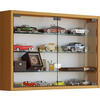HÄNGEVITRINE in Buchefarben  - Transparent/Buchefarben, KONVENTIONELL, Glas/Holzwerkstoff (60/40/10cm) - MID.YOU