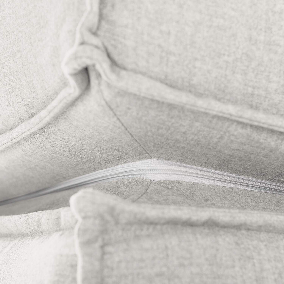 BOXSPRINGBETT 180/200 cm  in Creme  - Creme/Schwarz, Design, Textil (180/200cm) - home24