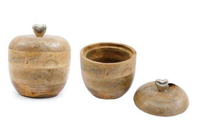 FRUCT DECORATIV - maro deschis, Basics, lemn (16,0/19,0/16,0cm)