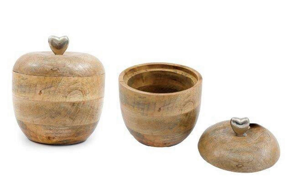 FRUCT DECORATIV - maro deschis, Basics, lemn (16,0/19,0/16,0cm)