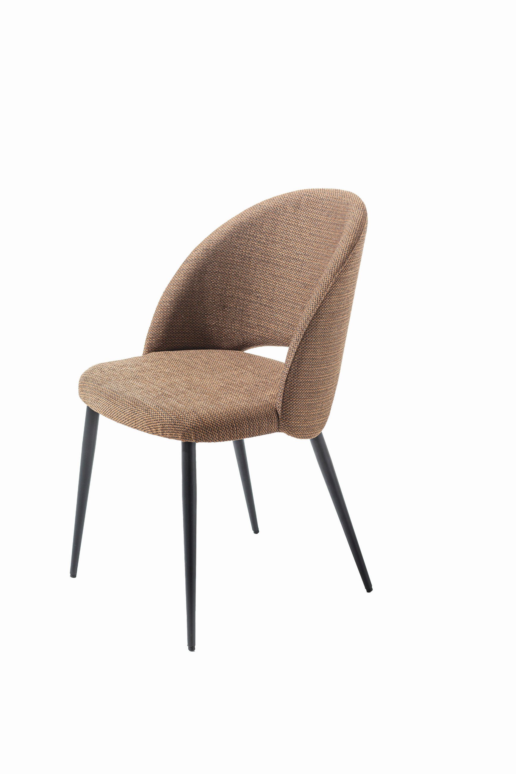 STOLICA  krem  metal, tekstil, drvni materijal      - tamno siva/krem, Moderno, drvni materijal/metal (53/81/61cm) - Belluti