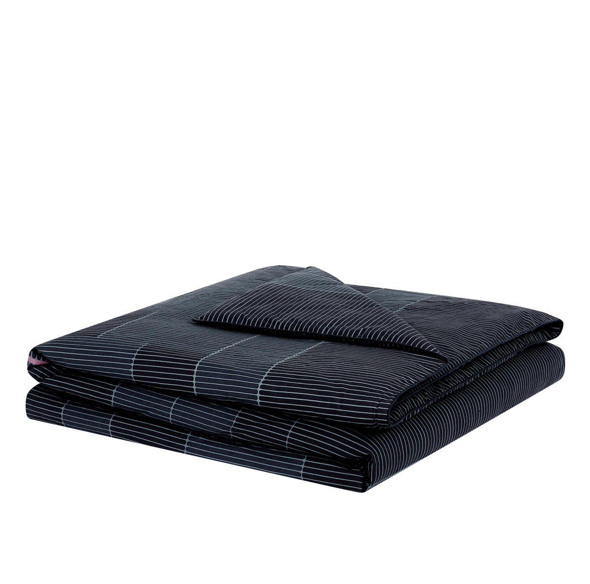 BETTWÄSCHE Printed Essentials Webstoff 155/220 cm  - Dunkelblau, Basics, Textil (155/220cm) - Calvin Klein
