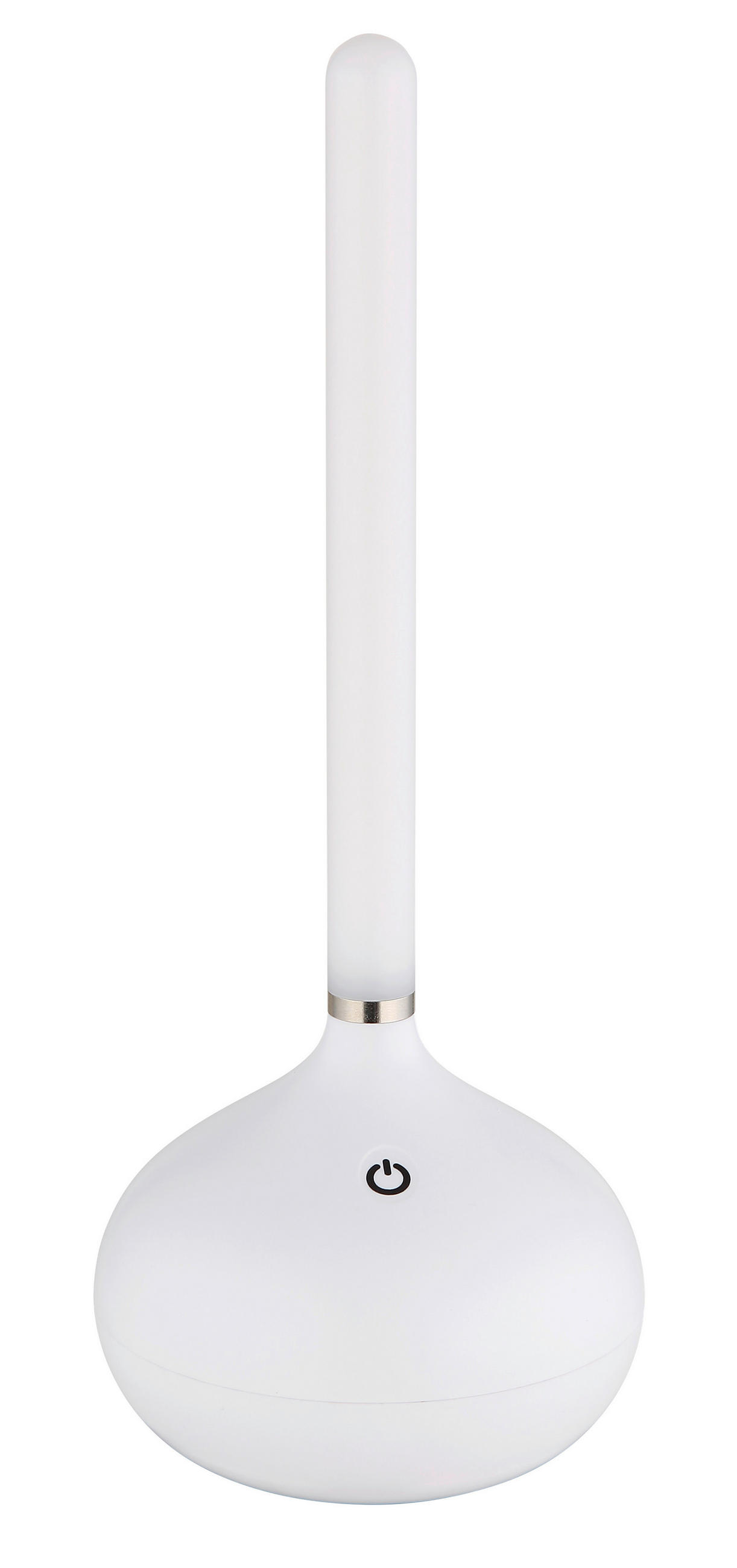 AKKU-TISCHLEUCHTE TURNER 9,6/24,3 cm  - Schwarz/Weiß, Design, Kunststoff (9,6/24,3cm) - Globo