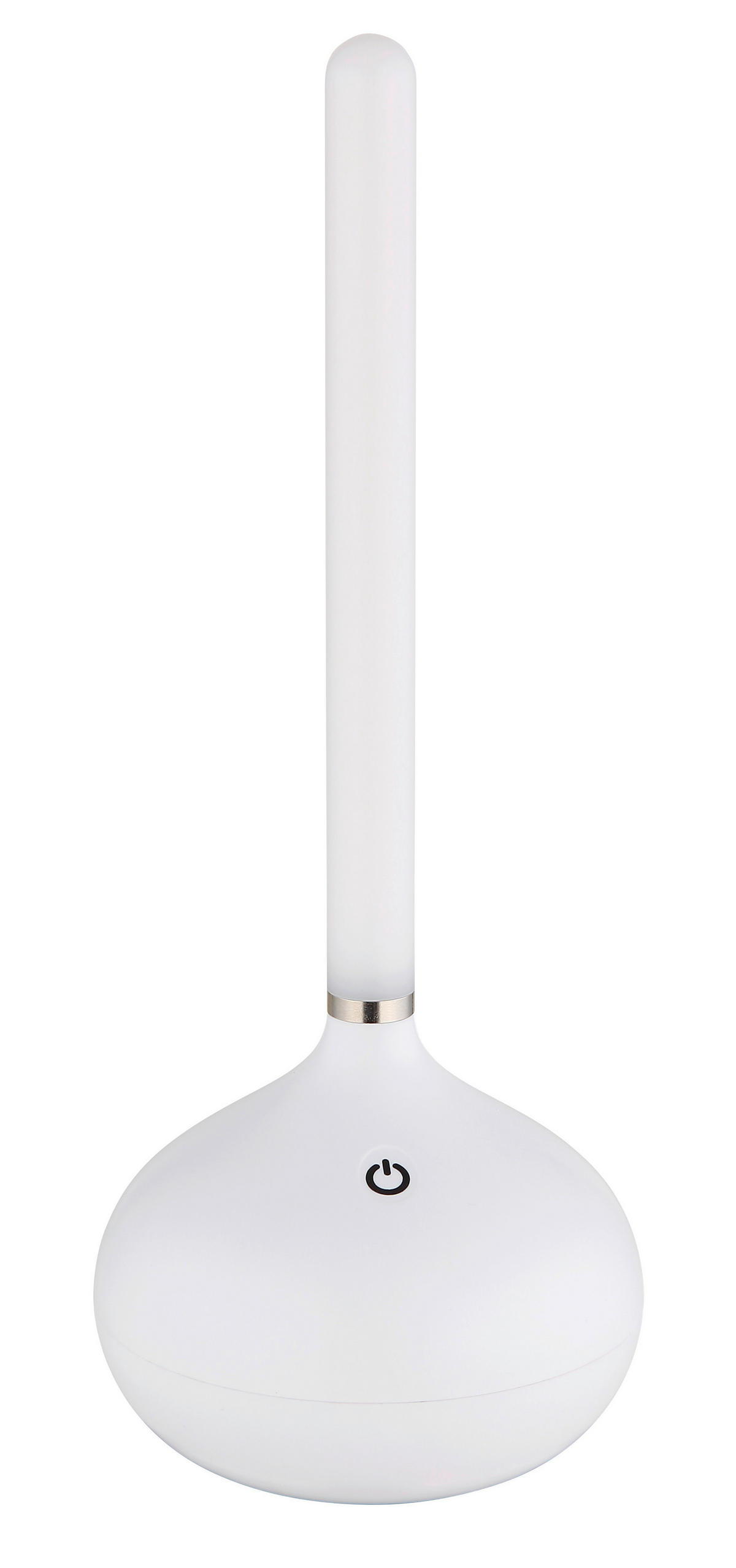 STOLNA PUNJIVA SVJETILJKA TURNER  - bijela/crna, Design, plastika (9,6/24,3cm) - Globo