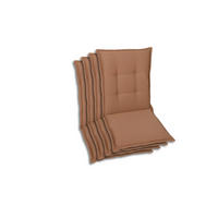 SESSELAUFLAGENSET in Rot Uni  - Rot, Basics, Textil (50/7/108cm)