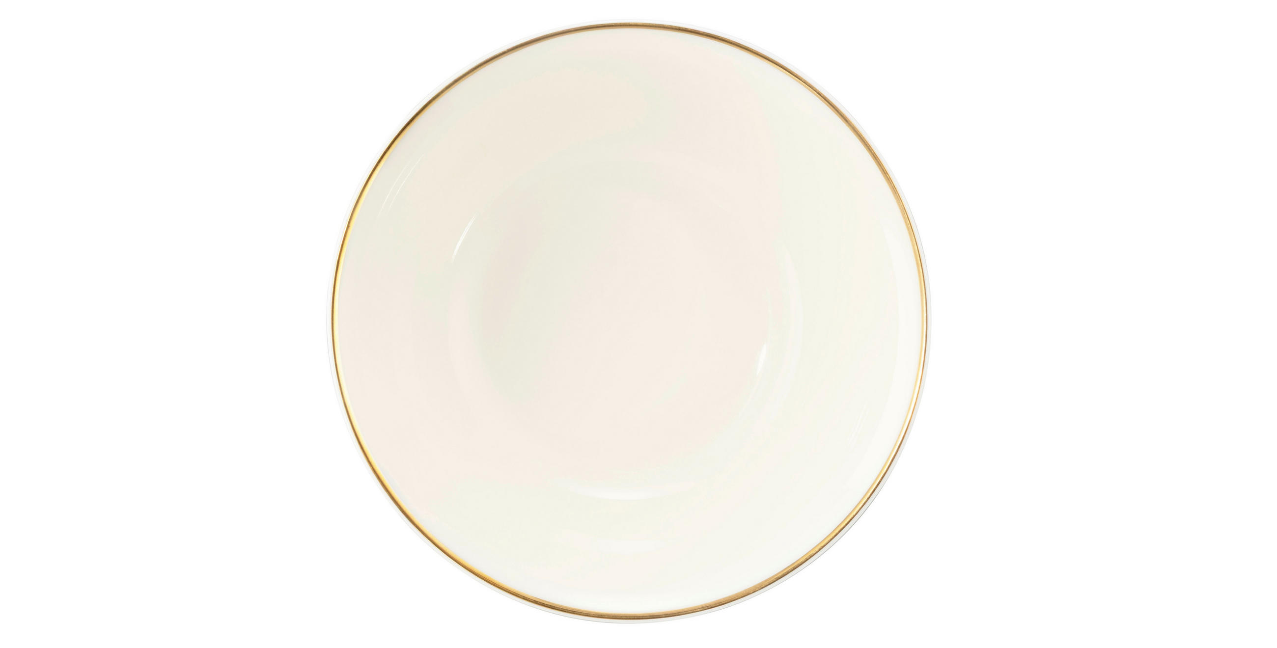 ZDJELA ZA DESERT  15,5 cm         Constanza  - zlatne boje/krem, Basics, keramika (15,5cm) - Seltmann Weiden